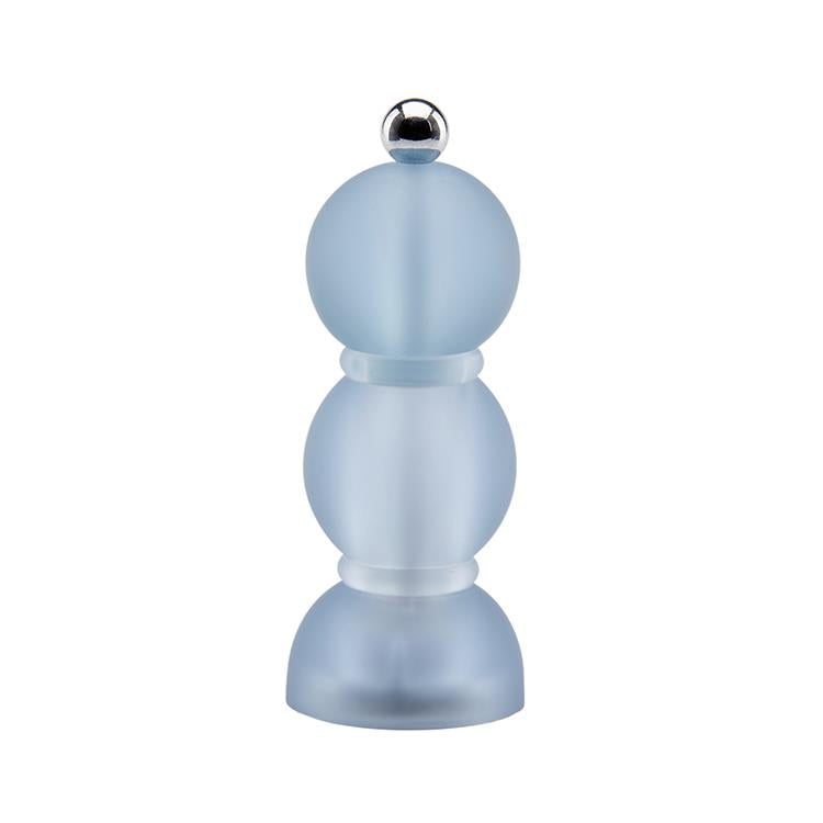 Blue Frosty Mini Bob Salt or Pepper Mill