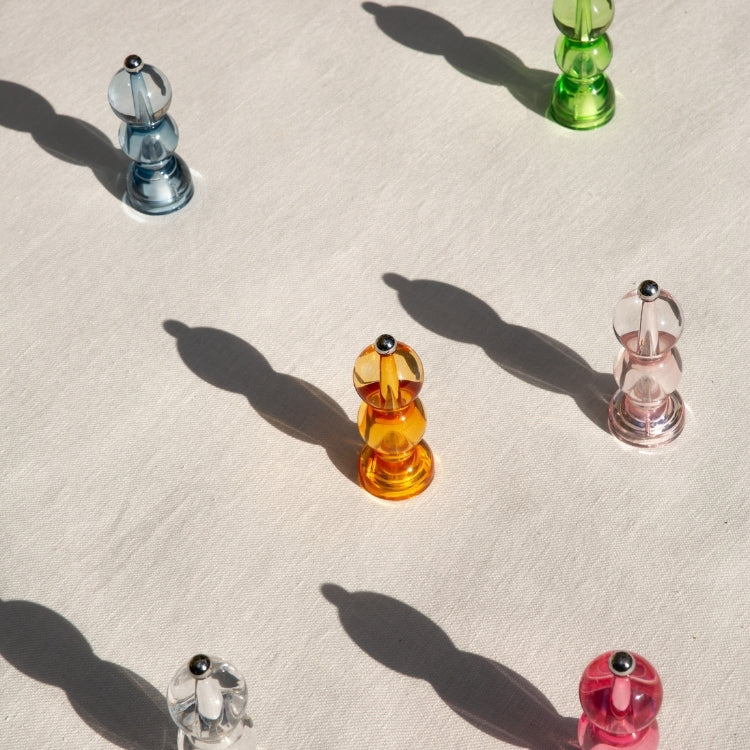 Clear Icy Mini Bob Salt or Pepper Mill