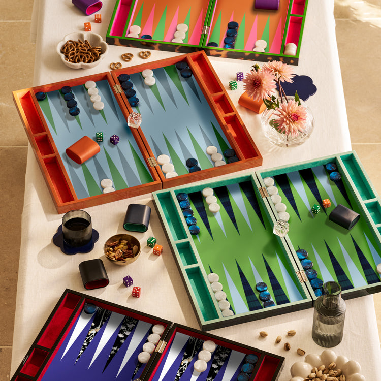 Lacquer Backgammon Sets