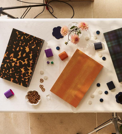 Lacquer Backgammon Set Tortoiseshell