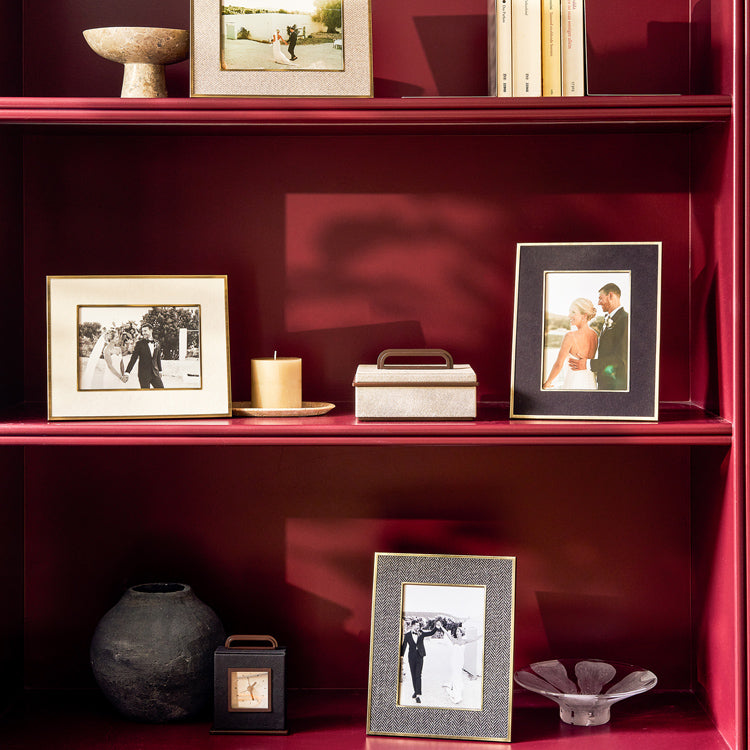 Sophie Paterson Photo Frame Oatmeal Herringbone 5 x 7"