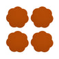 Orange Coasters – Set of 4