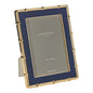 Navy & Gold Bamboo Enamel Photo Frame