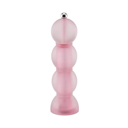 Pink Frosty Bobbin Salt or Pepper Mill