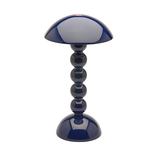 Bobbin Rechargeable LED Lamp Navy 30cm Lacquer