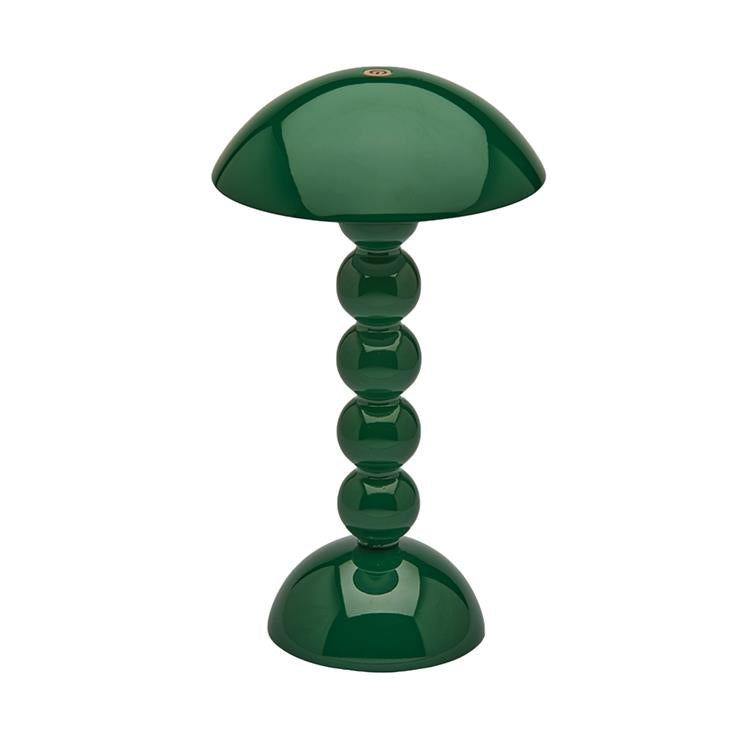 Bobbin Rechargeable LED Lamp Racing Green 30cm Lacquer