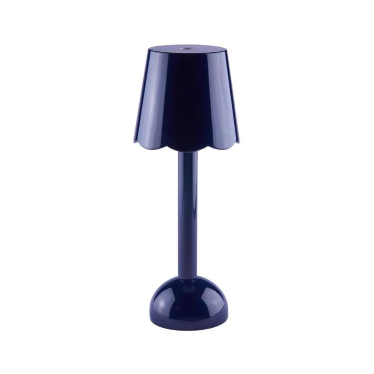Scallop LED Lamp Navy 28cm
