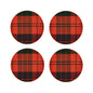 Ross Tartan Coasters- Set of 4