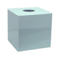 Powder Blue Square Tissue Box