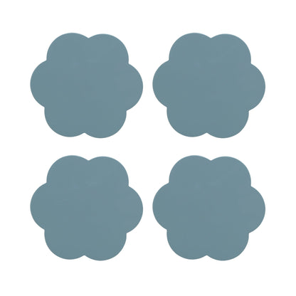 Chambray Blue Coasters – Set of 4