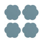 Chambray Blue Coasters – Set of 4