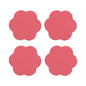 Watermelon Pink Coasters – Set of 4