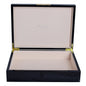Large Black Lacquer Box With Gold