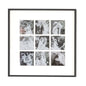 Four Aperture Black Wall Hanging Frame