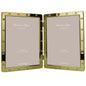 Gold Locket Frame Double