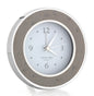 Shadow Ostrich Silver Alarm Clock - Clock - Addison Ross