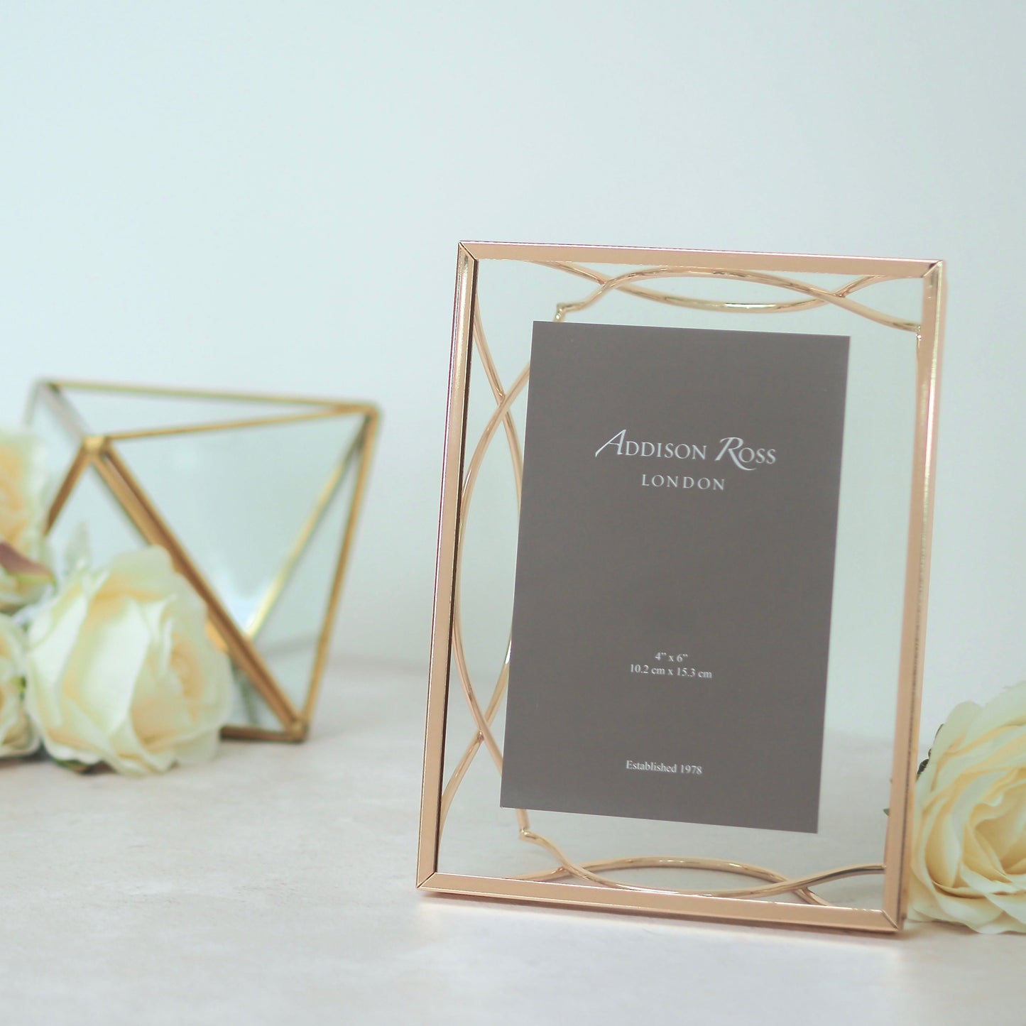 Elegance Rose Gold Frame - Gold Frames - Addison Ross