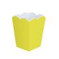 Scalloped Lacquer Bin – Yellow & White - Addison Ross Ltd UK